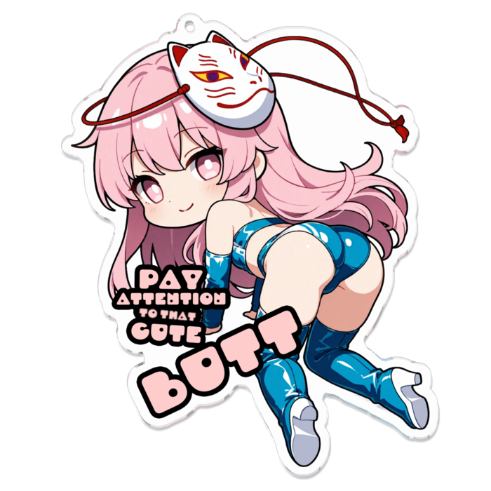 アクリルキーホルダー - 100 x 100 (mm)