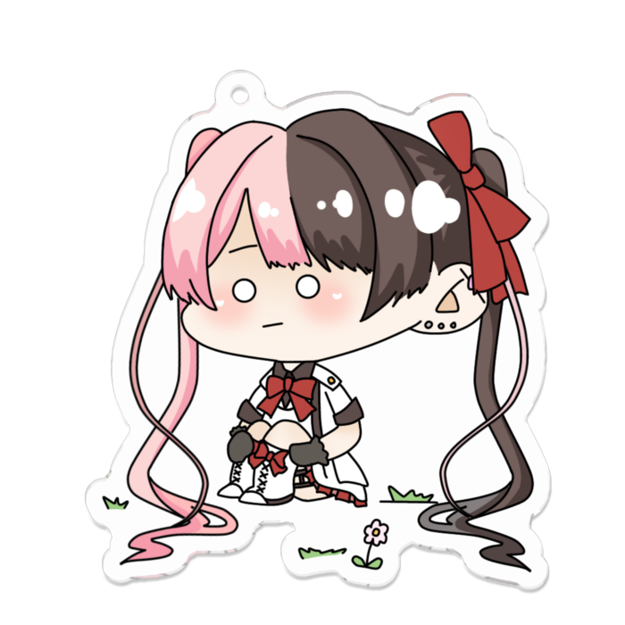 アクリルキーホルダー - 70 x 70 (mm)