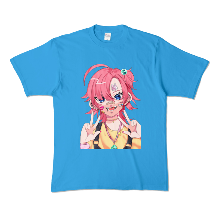 カラーTシャツ - XL - ターコイズ (濃色)