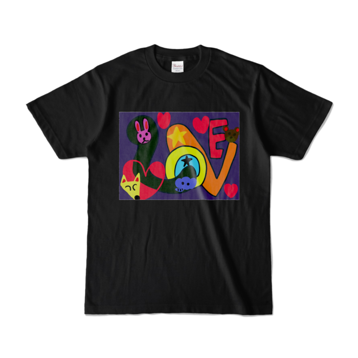カラーTシャツ - S - ブラック (濃色)
