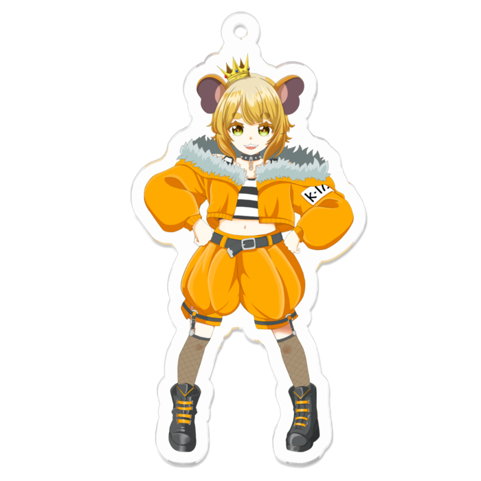 アクリルキーホルダー - 70 x 70 (mm)