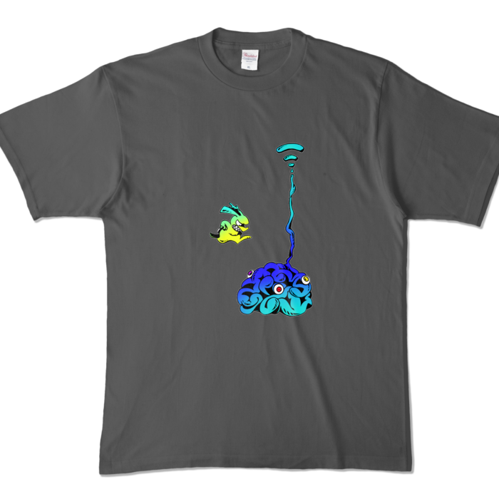 カラーTシャツ - XL - チャコール (濃色)