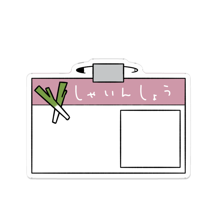 アクリルバッジ - 70 x 70 (mm)