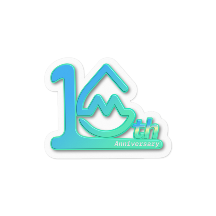 ステッカー - 100 x 100 (mm)