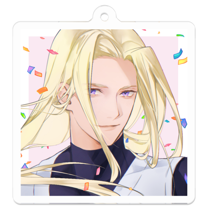 アクリルキーホルダー - 50 x 50 (mm)