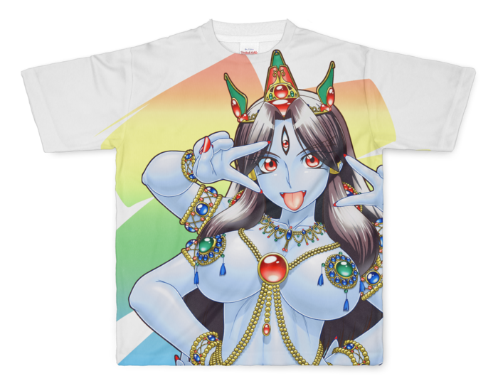 フルグラフィックTシャツ - L - 正面印刷のみ