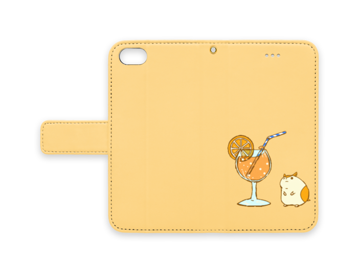 手帳型iPhoneケース - iPhone 8 / 7 - ストラップ穴 あり