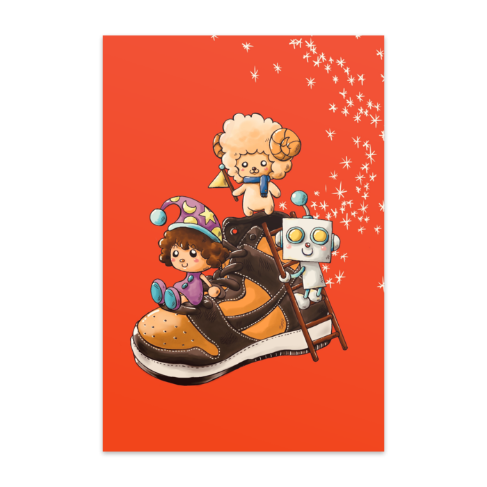 ポストカード(10枚セット) - ヴァンヌーボVGスノーホワイト195kg