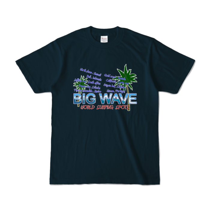 カラーTシャツ - S - ネイビー (濃色)