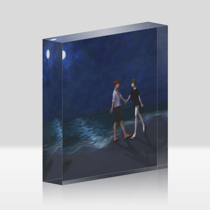 アクリルブロック - 100x100mm