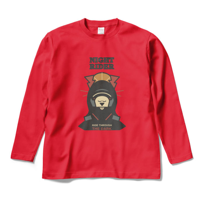 ロングスリーブTシャツ - M - レッド