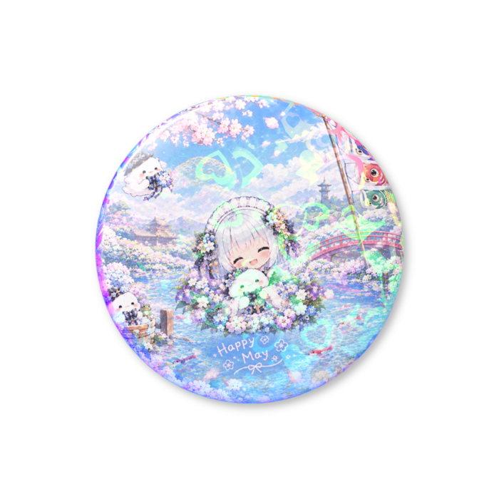 ホログラム缶バッジ - 25mm