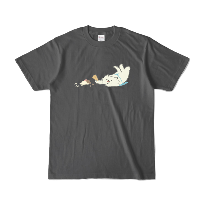 カラーTシャツ - S - チャコール (濃色)