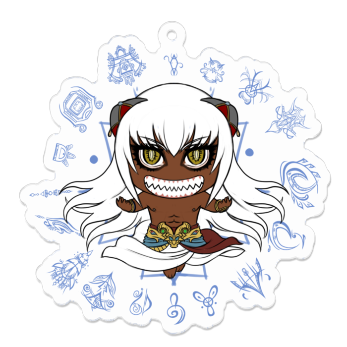 アクリルキーホルダー - 70 x 70 (mm)