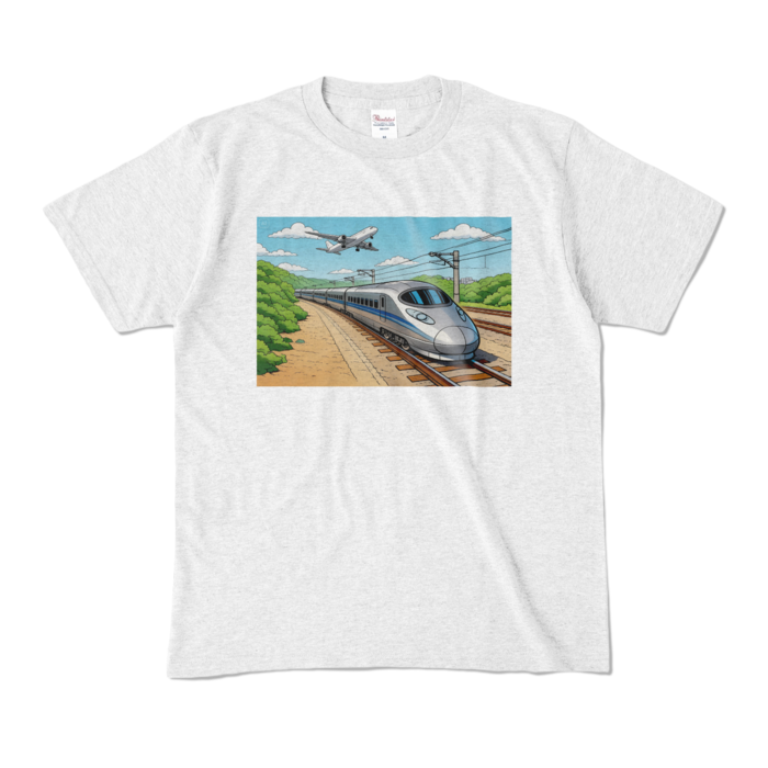 カラーTシャツ - M - アッシュ (淡色)