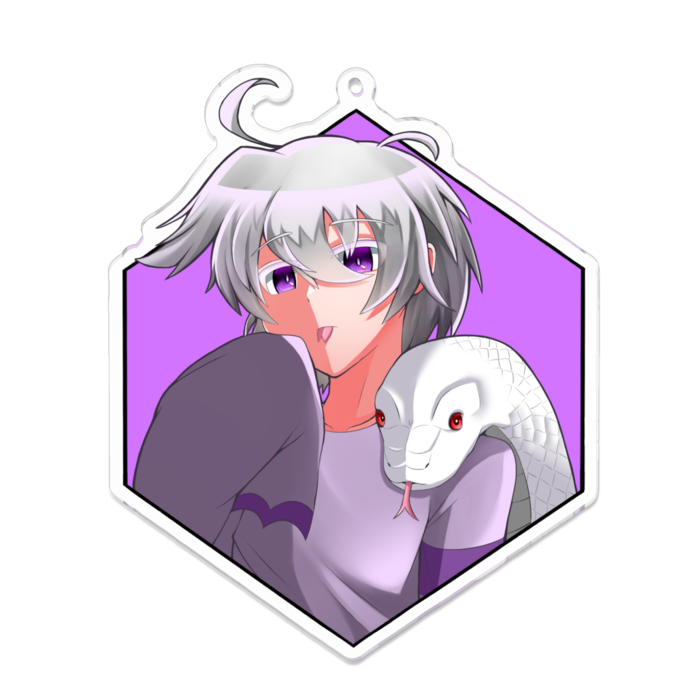 アクリルキーホルダー - 100 x 100 (mm)