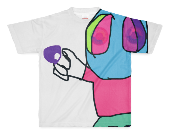 フルグラフィックTシャツ - M - 正面印刷のみ