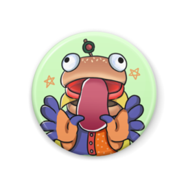 ビーフボス 缶バッチ Remoncha Booth