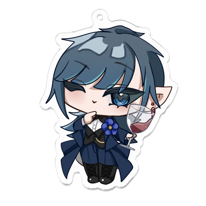 アクリルキーホルダー - 70 x 70 (mm)