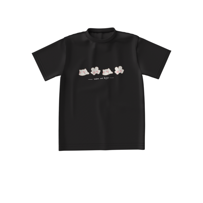 ビッグシルエットTシャツ - S　黒