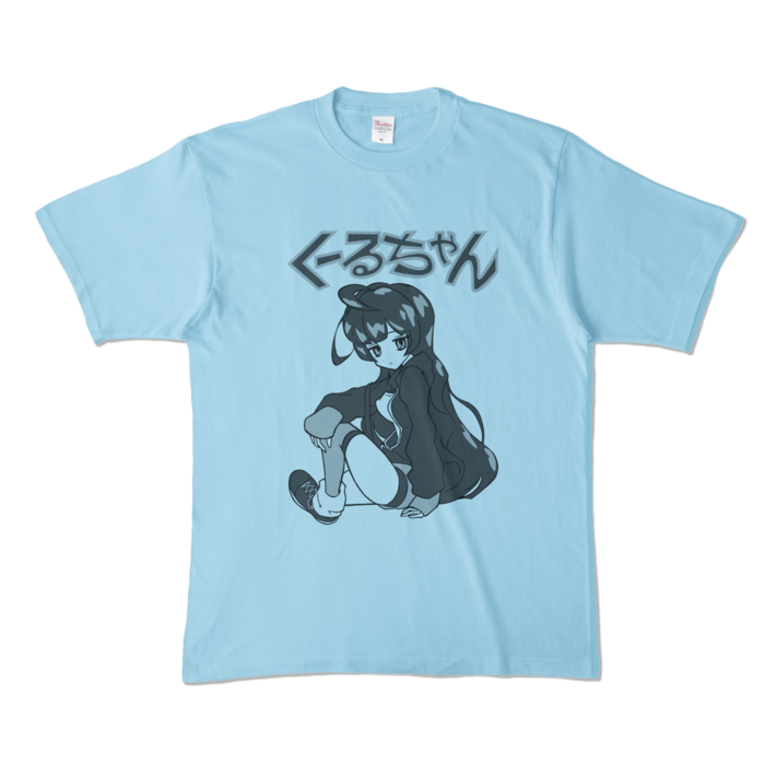 カラーTシャツ - XL - ライトブルー (淡色)