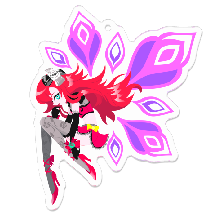 ベルローズ 蓮城寺べる アクリルキーホルダー 檸檬堂 Booth