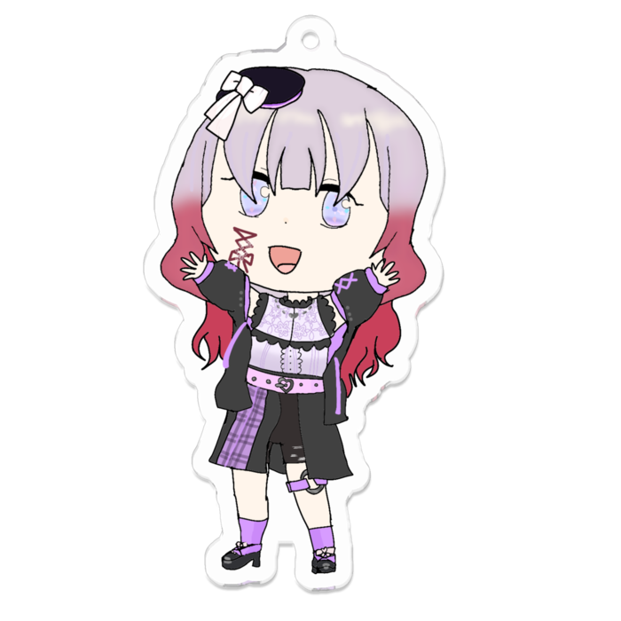 アクリルキーホルダー - 70 x 70 (mm)