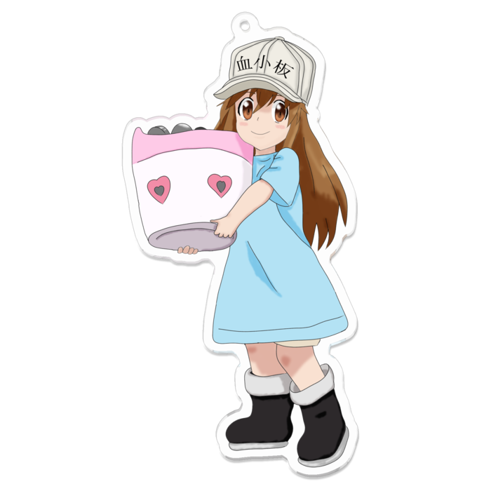 アクリルキーホルダー - 100 x 100 (mm)