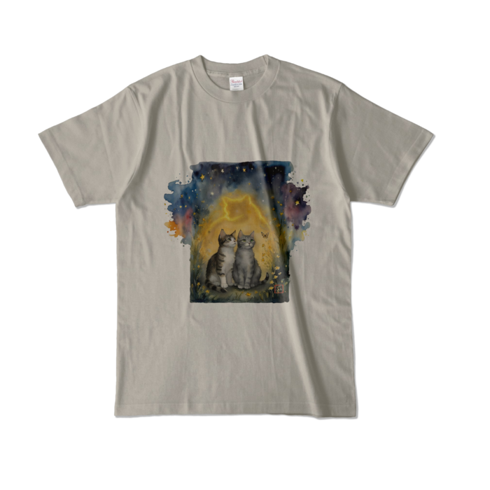 カラーTシャツ - L - シルバーグレー (淡色)