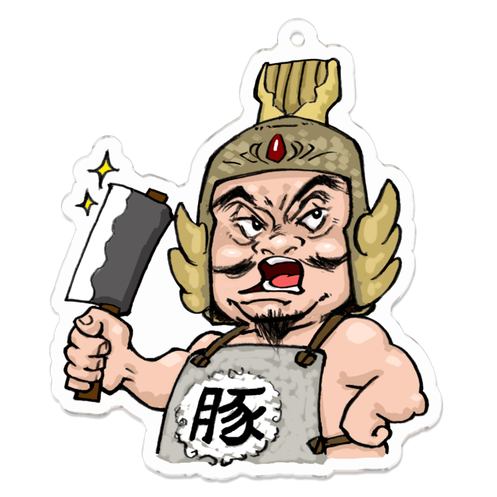 アクリルキーホルダー - 70 x 70 (mm)
