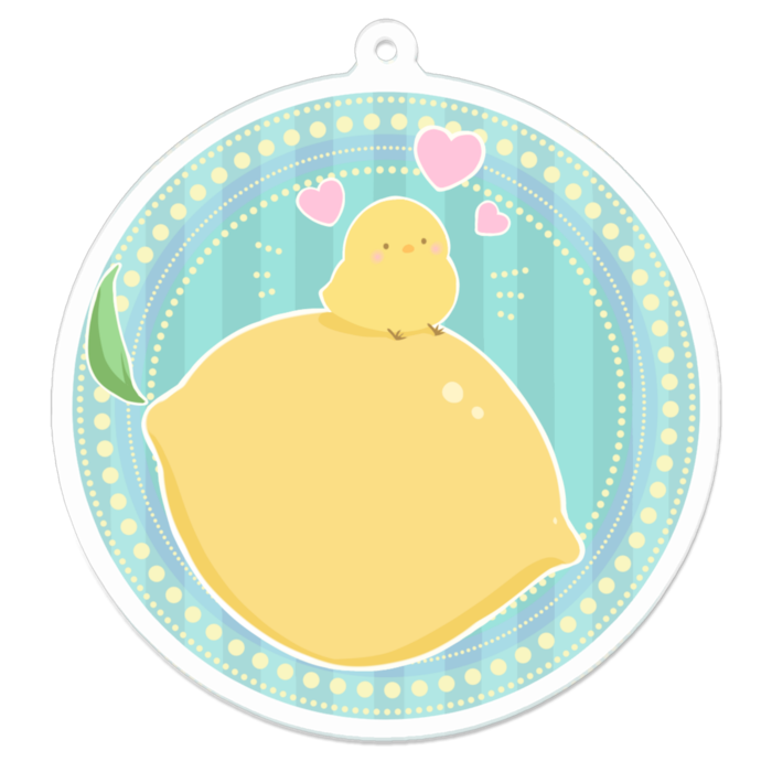 アクリルキーホルダー - 70 x 70 (mm)