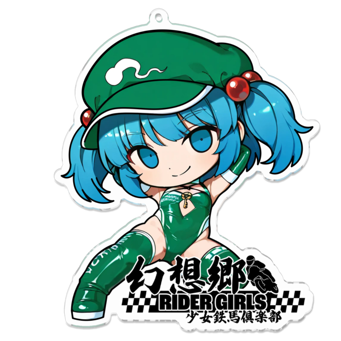 アクリルキーホルダー - 100 x 100 (mm)