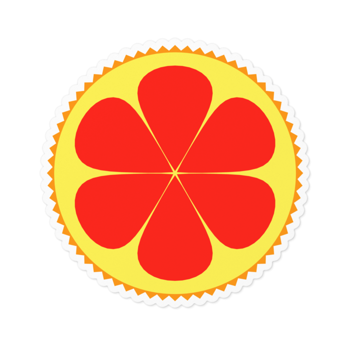 ステッカー - 100 x 100 (mm)