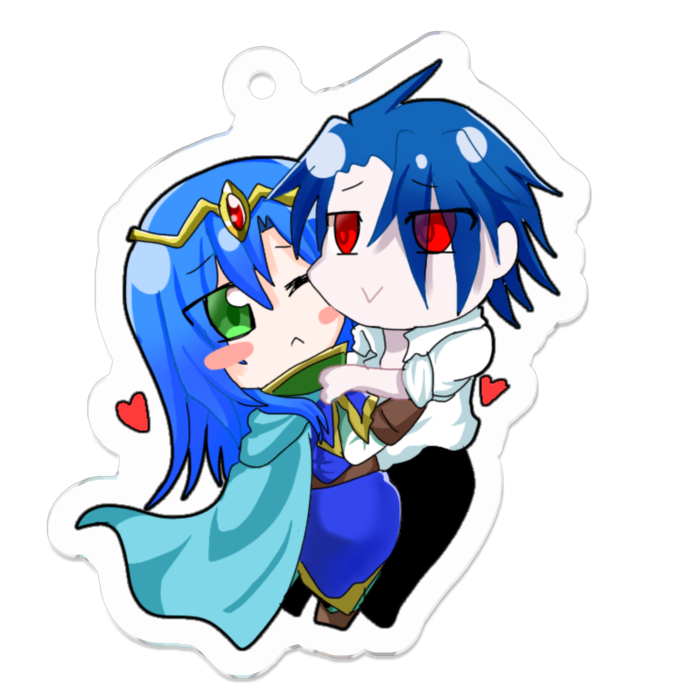 アクリルキーホルダー - 50 x 50 (mm)