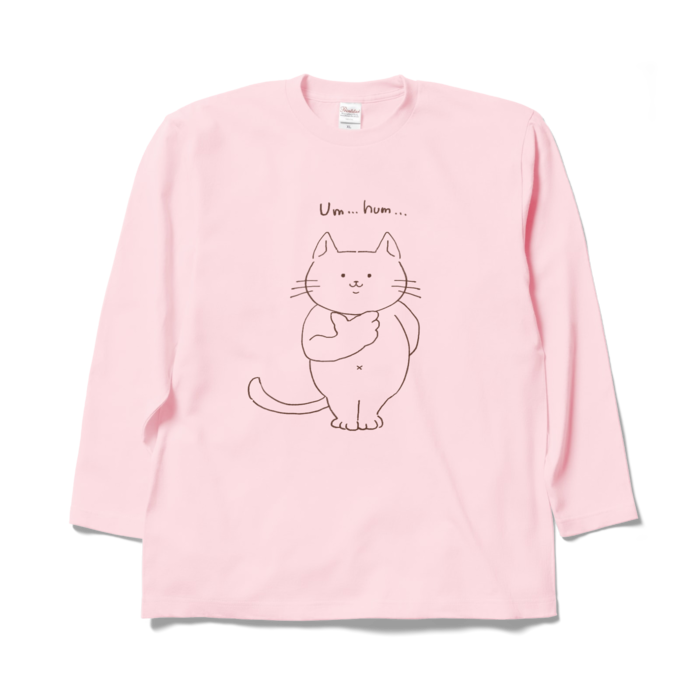 ￤ロングスリーブTシャツ￤XL - ライトピンク￤