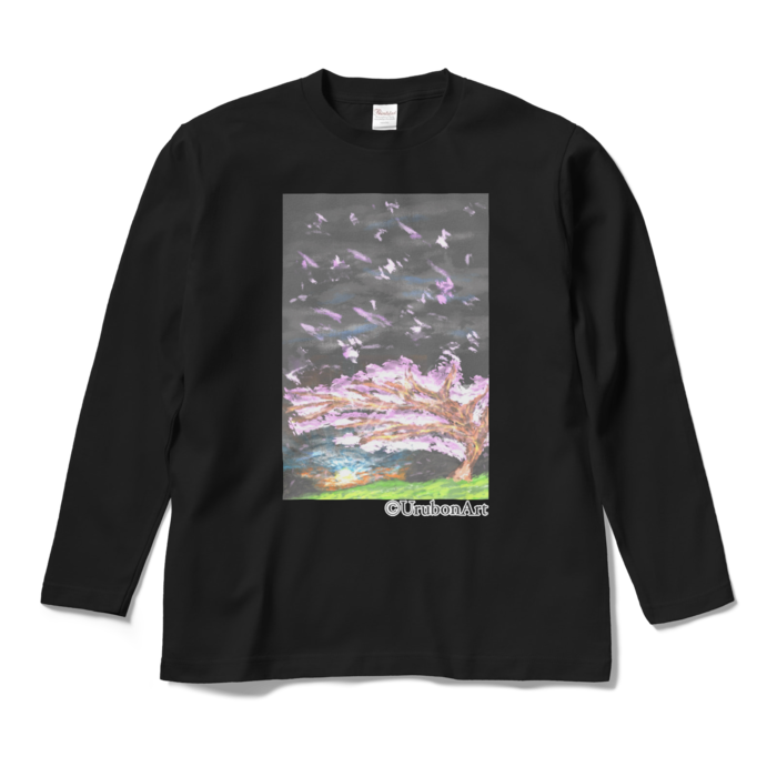 ロングスリーブTシャツ - M - ブラック