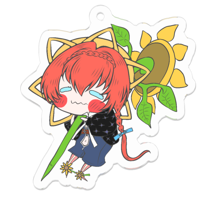 アクリルキーホルダー - 50 x 50 (mm)