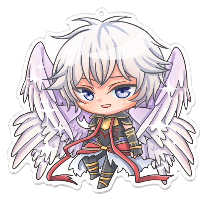 アクリルキーホルダー - 100 x 100 (mm)