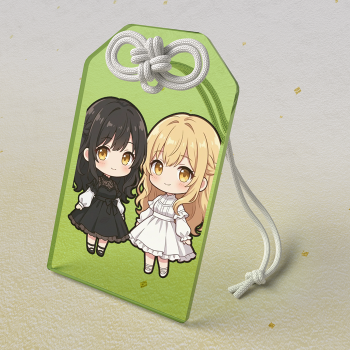 アクリルお守り - 50 × 80mm