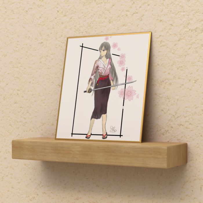 色紙 - ミニ（H135 × W120mm）