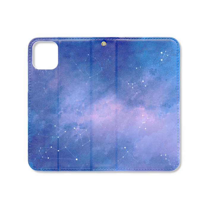 手帳型iPhoneケース（ベルトなし） - iPhone 11 - ストラップ穴 あり
