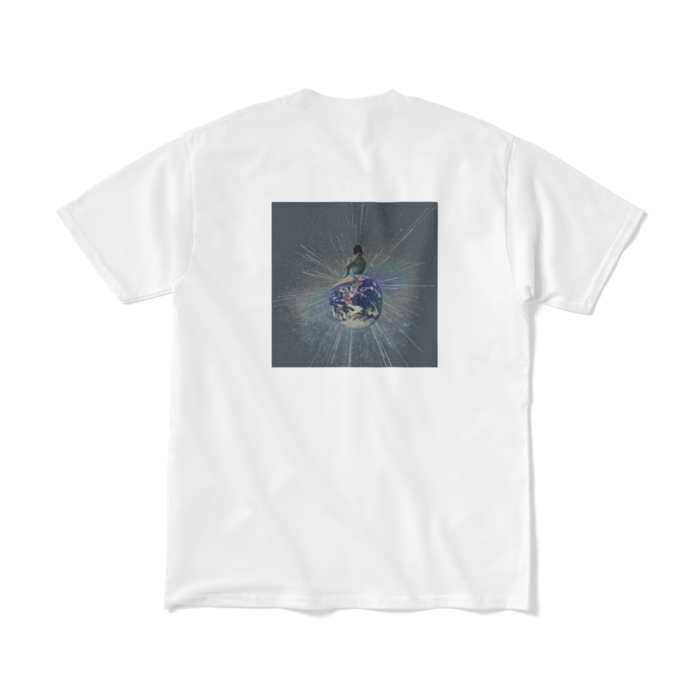 Tシャツ（短納期） - M - ホワイト(背面)