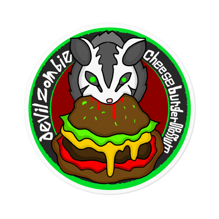 ステッカー - 100 x 100 (mm)