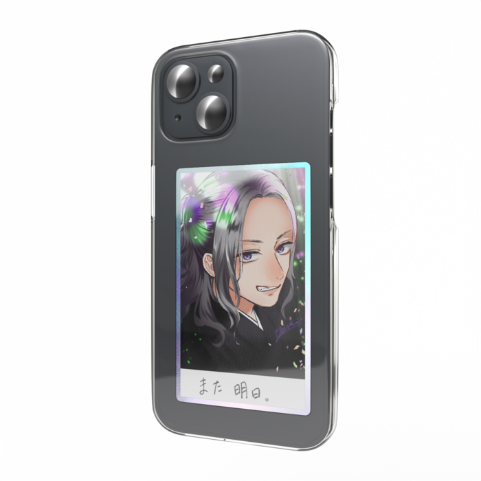 オーロラスマホステッカー - 縦