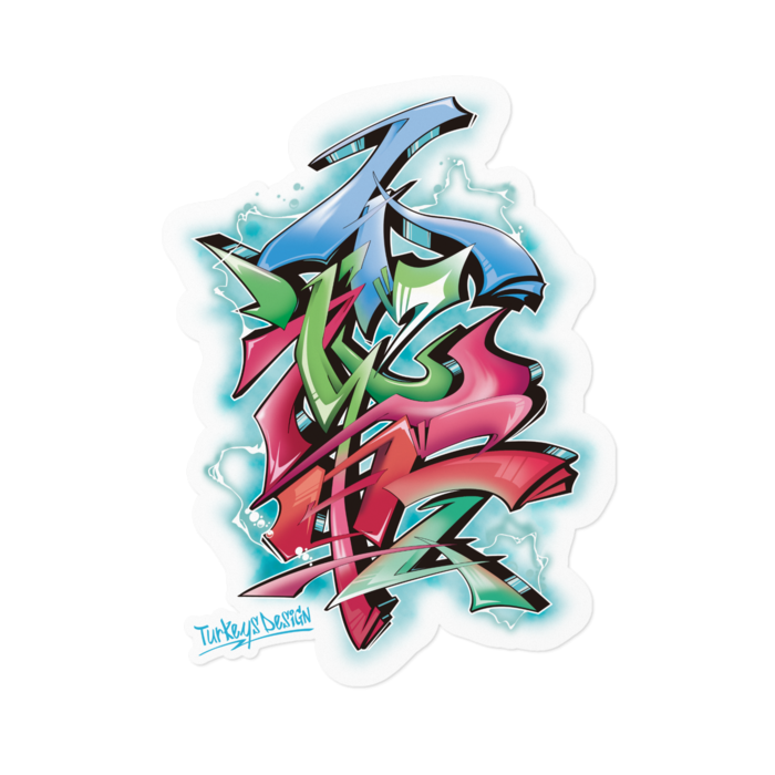 ステッカー - 160 x 160 (mm)