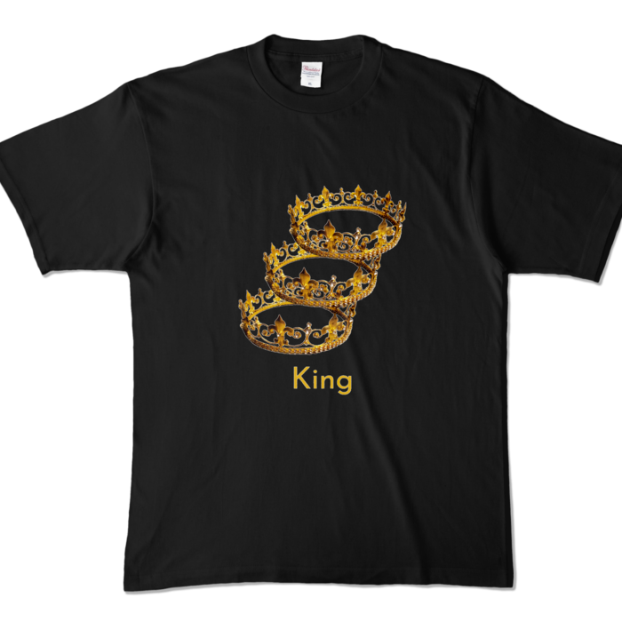 カラーTシャツ - XL - ブラック (濃色)