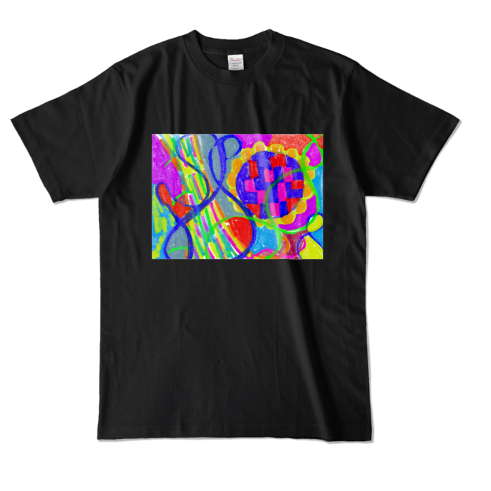 カラーTシャツ - L - ブラック (濃色)
