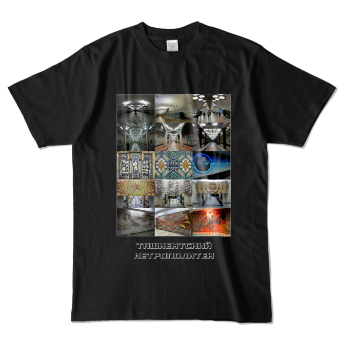 カラーTシャツ - L - ブラック (濃色)