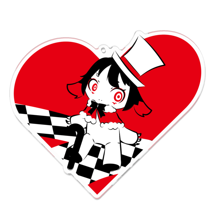 アクリルキーホルダー - 100 x 100 (mm)