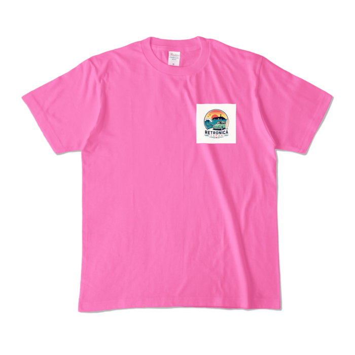 カラーTシャツ - M - ピンク (濃色)
